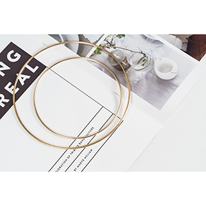 Macramé yarn with wooden beads